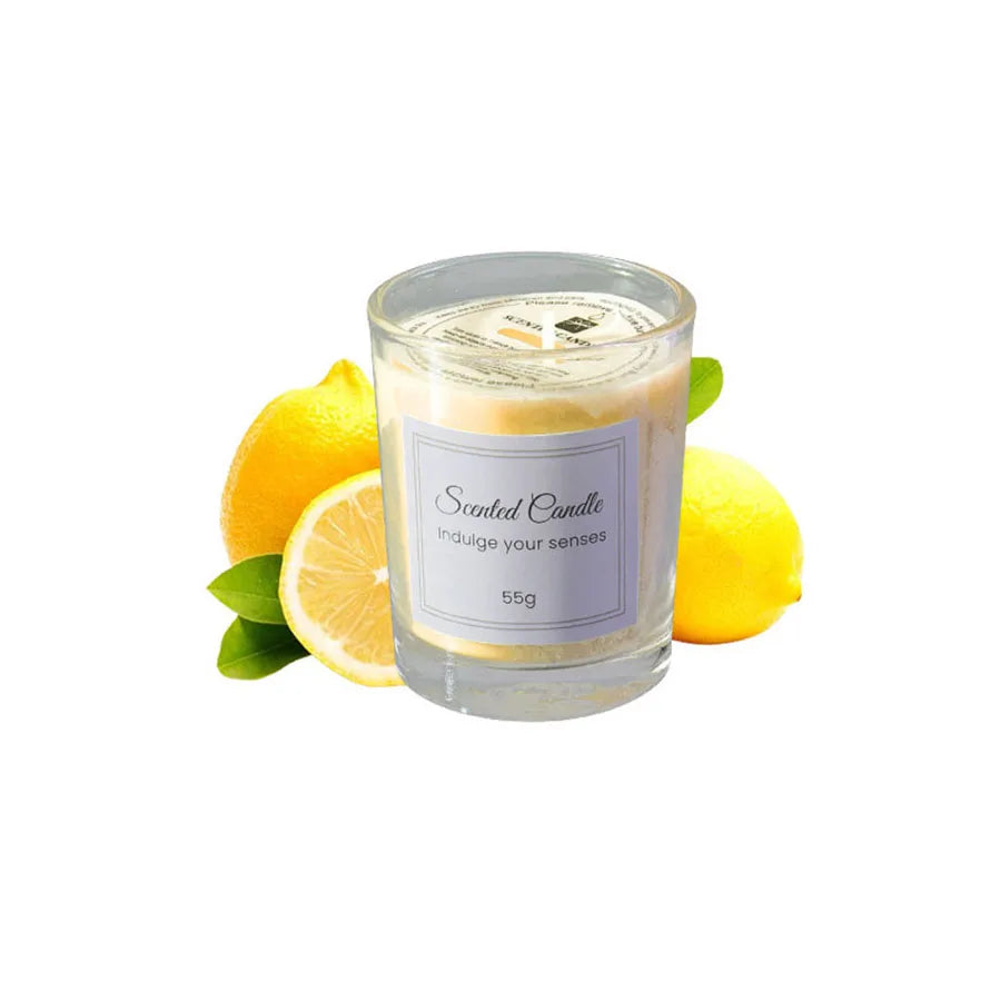 Bougie parfumée colorée (1 pcs)