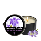 Bougie de Massage Iris & Bois de Santal