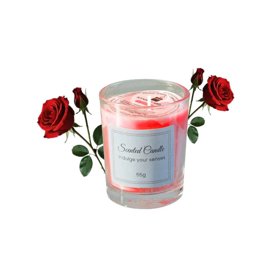 Bougie parfumée colorée (1 pcs)