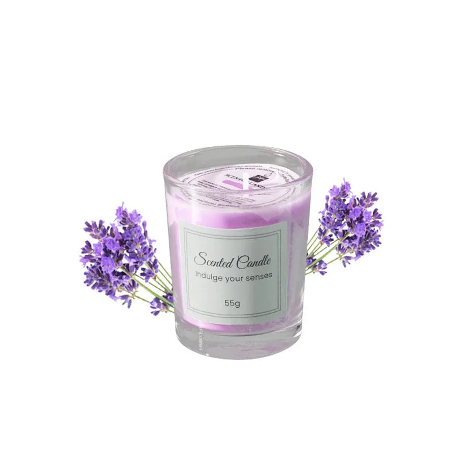 Bougie parfumée colorée (1 pcs)