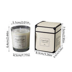 Bougie parfumée colorée (1 pcs)
