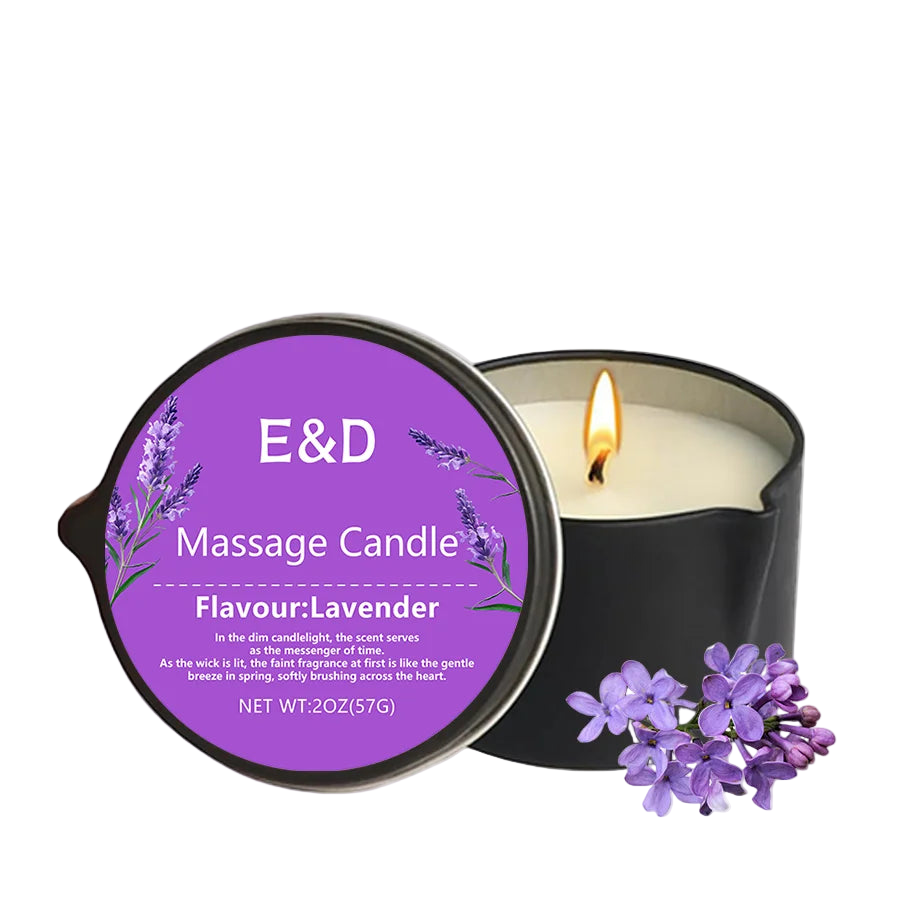 Bougie de Massage Lavande